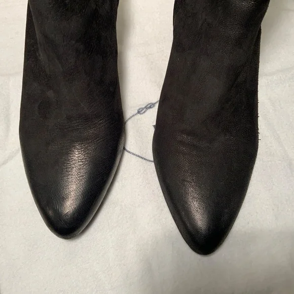 Prada Distressed Leather Ankle Boot - Picture 2 of 5